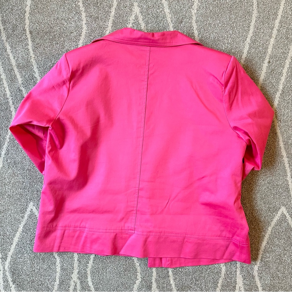 Patrick Christopher Hot Pink Blazer Jacket - image 3